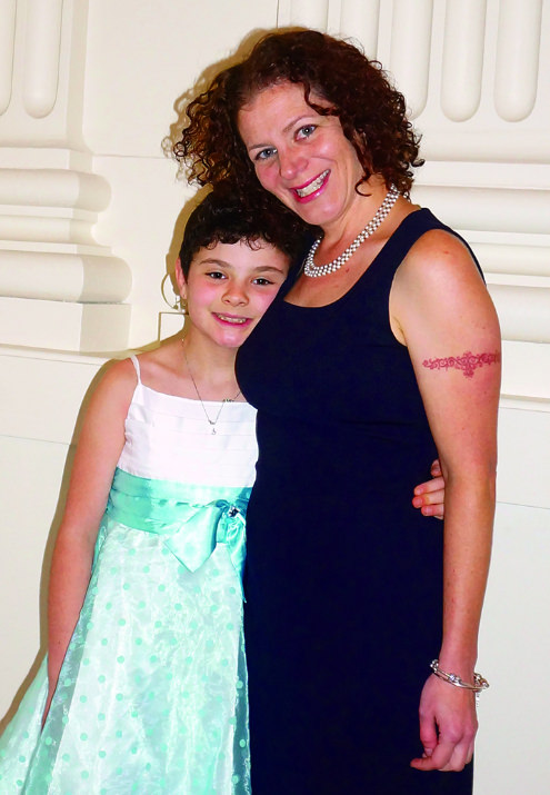 Stephanie Willard: Dougy Center parent speaker for the 2015 Portraits of Courage Fall Event with her daughter Raphaella who attends a support group at The Dougy Center