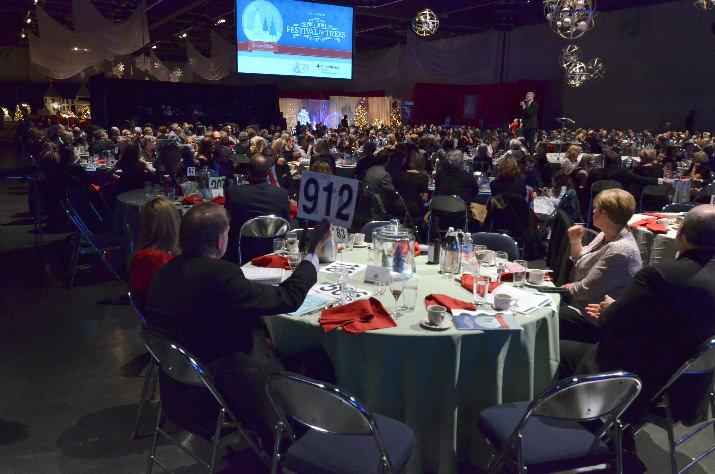 The Festival of Trees gala hosted more than 1,000 generous donors who were there to support the expansion of pediatric developmental health services