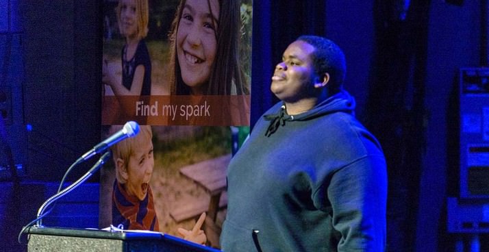 Featured at the event was youth leader Julant’e Jefferson, whose story inspired a standing ovation.