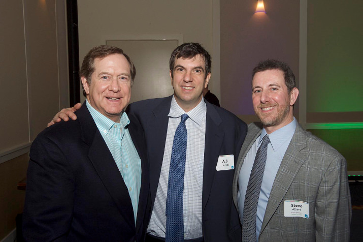  Jordan Schnitzer, A.J. Jacobs and Steve Albert, Executive Director of the MJCC