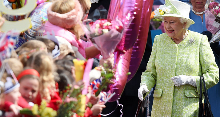 Her Majesty marked her actual birthday by meeting some of the thousands of well-wishers who came out to mark the occasion in Windsor