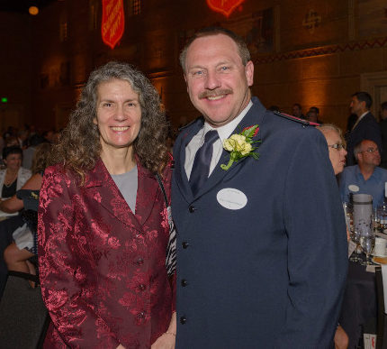 Commissioner Amanda Fritz and Major Michael Zielinski