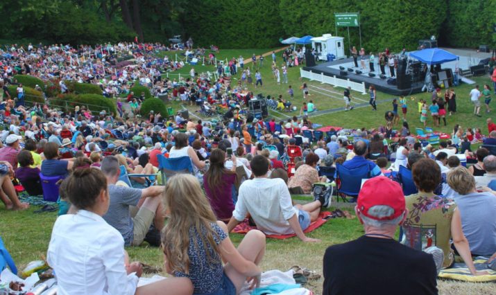 Today’s crowds flock to Portland parks citywide for the revelry, with over forty thousand people attending 65 concerts offered in 2015. The events are supported by partnerships with neighborhood associations and local sponsors.