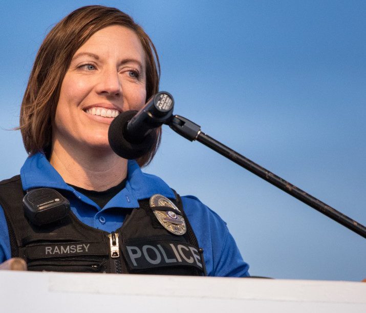 Ken Davis Unsung Hero Award: Officer Pam Ramsey from McMinnville Police Department has been involved with the Oregon Law Enforcement Torch Run (LETR) since 2010. She has been instrumental in coordinating the McMinnville Police Department leg of the Torch Run, their annual Tip-a-Cop and has also inspired other agencies to start their own fundraising efforts. 