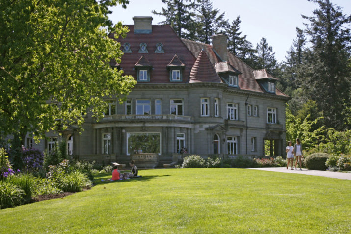 Pittock Mansion in June 2016.