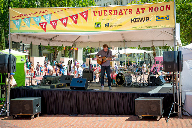 , some of Portland’s favorite food vendors, and activities with local sports teams and organizations, the Square is sure to be Downtown’s summer lunchtime destination.