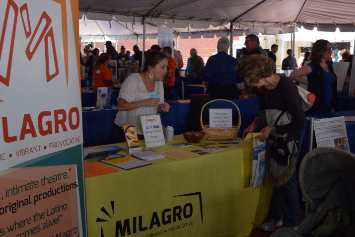 Milagro's theatre programs drew some perspective volunteers.
