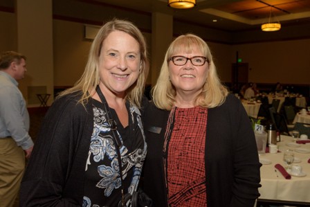 Tracy Dannen-Grace, Director of Community Partnerships and Philanthropy at Kaiser Permanente and Community Action Executive Director Renee Bruce