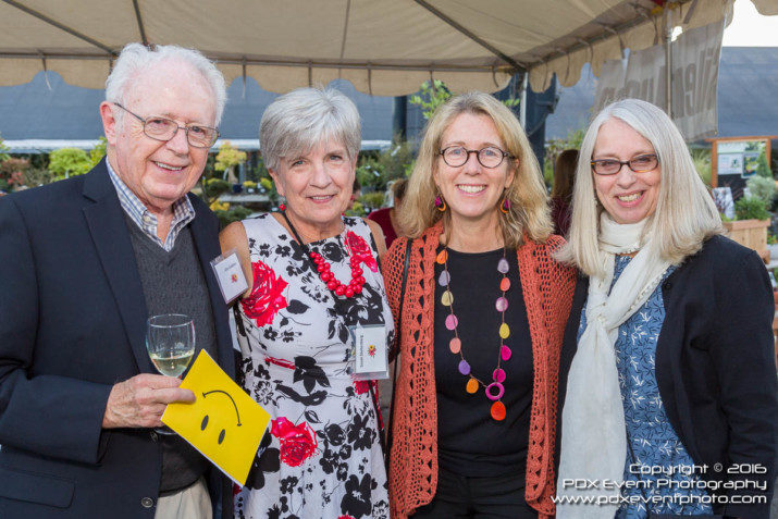 Al Dobbins, Susan Stoltenberg, (Impact NW's former Executive Director), Oregon State Representative, Alissa Keny-Guyer (a former Impact NW board member) and Diane Linn, former Multnomah County Chair. Diane's mother was one of the founders of Impact NW.