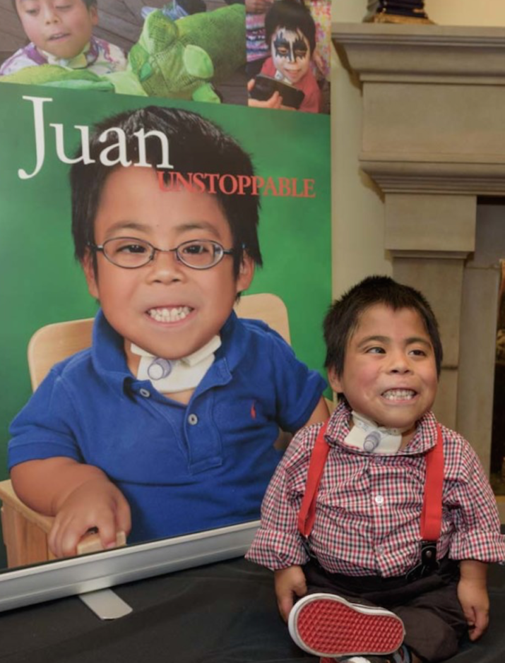 Nursingale client "Juan" having fun at the event