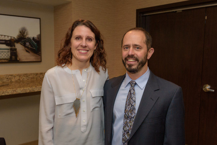  Multnomah County Chair Deborah Kafoury, pictured with Human Solutions’ Executive Director Andy Miller, was a special guest at the agency’s 2016 Inspire Dinner.