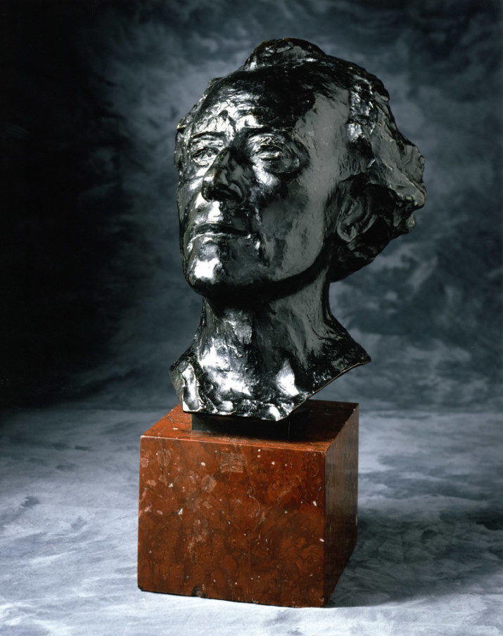 Gustav Mahler, 1909, Bronze, Overall: 18 x 13 1/2 x 12 inches, Courtesy of the Iris & B. Gerald Cantor Foundation