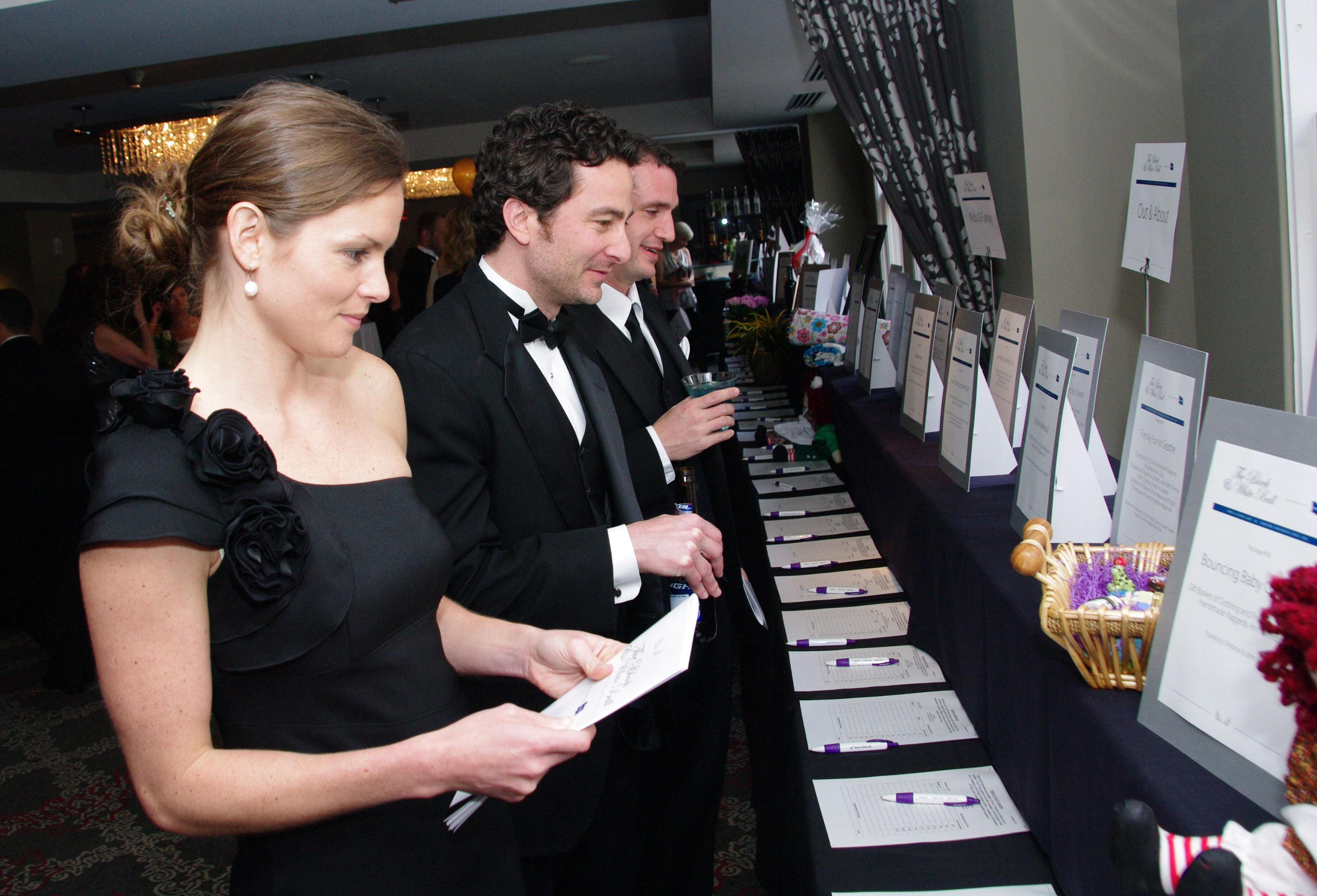 Guest attending the event had the opportunity to bid on an array of live and silent auction items
