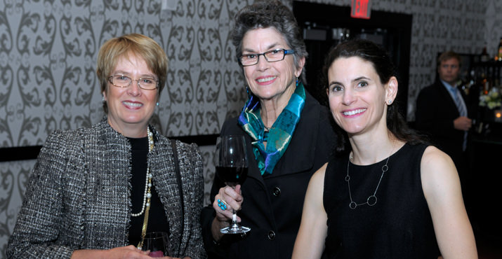 Dr. Martha Rich, Molly Kohnstamm, and Allison Sherman