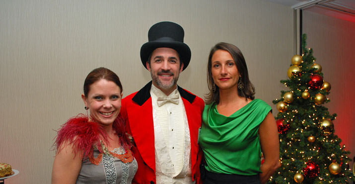 Midge Dobbs, Shawn Wittemore, event Chairman and Kristina Lazos from the Hilton