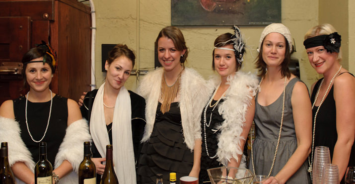 Gina Keough, Sarah Graham, Natalie Sept, Sara Kacvinsky, Rhiannon Leonard and Ariel