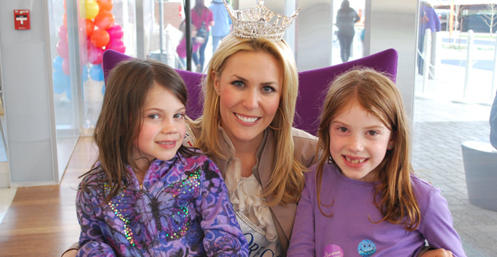 Munroe Blem, Miss Oregon, Caroline McGowan and Sydney Blem all enjoyed the event.