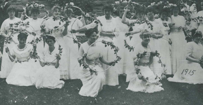 May Day Hoop Dance from 1915, Copywright, Oregon Historical Society