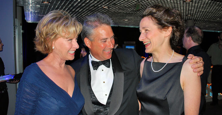 Event Chairs Lynn and Scottie Johnson with OMSI Presidnet, Nancy Stueber