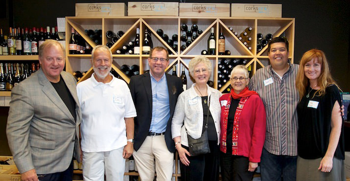 Board of Directors with current and founding executive directors. Dee Wolfe, Otto Papasadero, Kris Moore, Joan McNamara, Pat Rumer, Jason Larson, and Kim Sordyl. Board of Directors with current and founding executive directors. Dee Wolfe, Otto Papasadero, Kris Moore, Joan McNamara, Pat Rumer, Jason Larson, and Kim Sordyl.