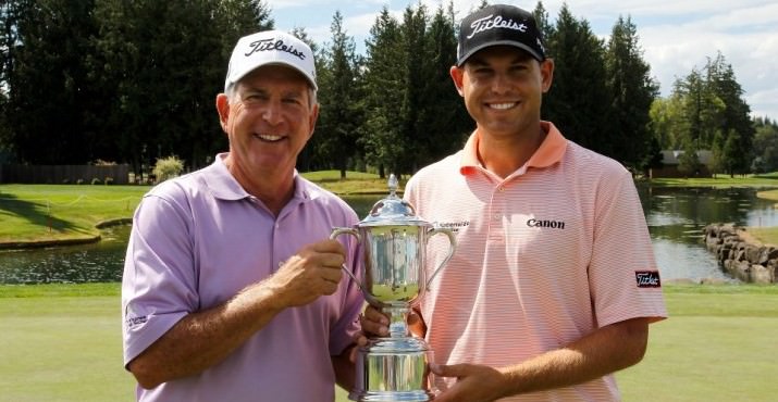 Congratulations to Jay and Bill Haas, 2012