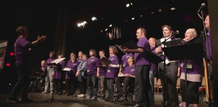 March 14 to 22, 2012 - a group of artists and performers from PHAME – the Portland, Oregon community’s fine and performing arts group for adults with developmental disabilities – visited communities across the metro region, showcasing their remarkable talent and tenacity; their hard work and heart; their imagination and creativity and possibility to audiences in Portland, Hillsboro, Milwaukie, Estacada and Beaverton, Oregon, as well as Vancouver, Washington.