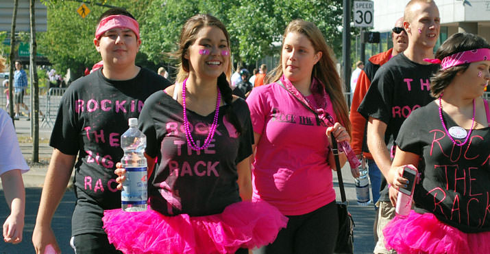 Upward and Onward for Komen Race for the Cure in Portland