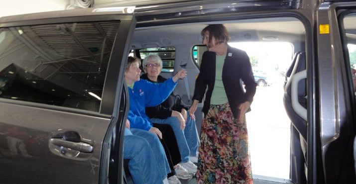 Edwards Center Wins Facebook Contest for Wheelchair-Accessible Van