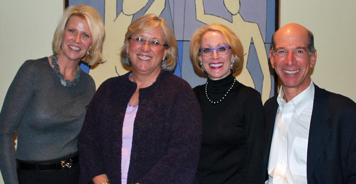 Susie Porter, Dr. Lisa Coussen, Patti Warner and Barry Menashe