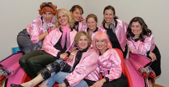 The pink ladies were rockin'