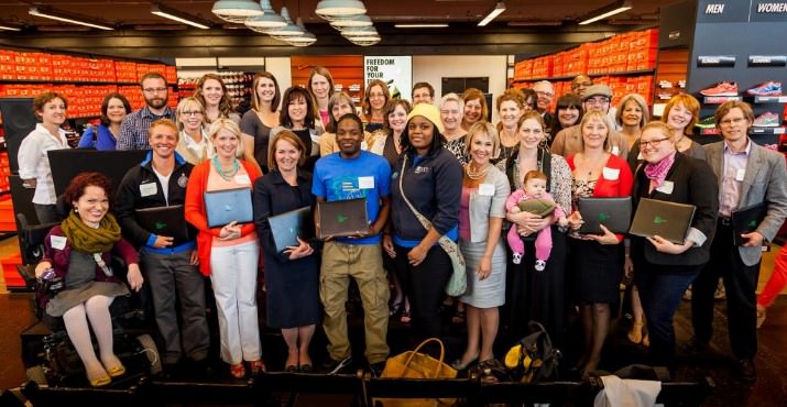 The Spring 2013 Nike Employee Grant Fund recipients