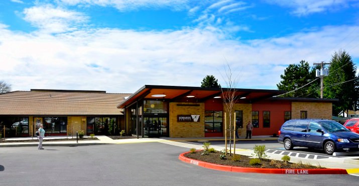 Exterior of Edwards Center's Aloha Community Center