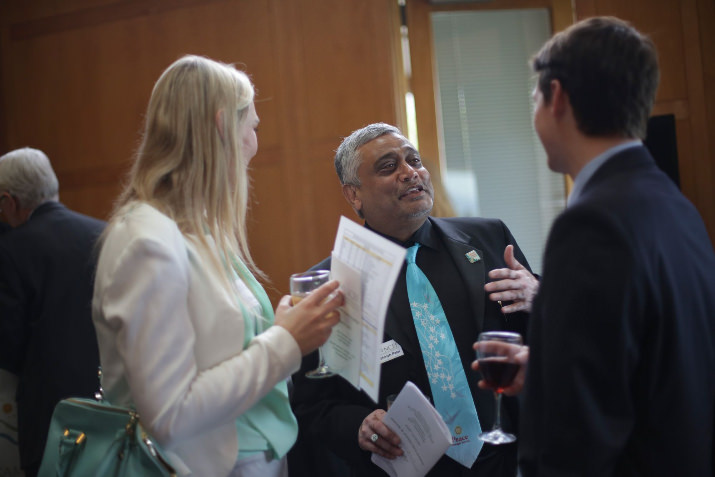 Nicole Miller; NCEF Board Vice-Chair Dr Shirish Patel; and Brad Miller, Shareholder at NCEF Sponsor law firm Stahancyk Kent & Hook Nicole Miller; NCEF Board Vice-Chair Dr Shirish Patel; and Brad Miller, Shareholder at NCEF Sponsor law firm Stahancyk Kent & Hook
