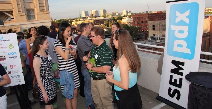 SEMpdx Rooftop Networking Party Benefits Cat Adoption Team
