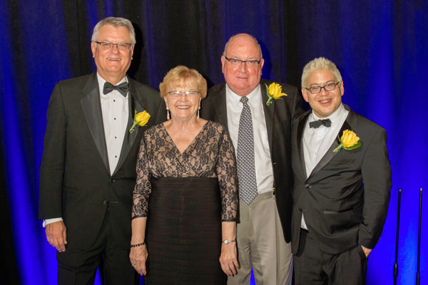 2014 History Makers Dr. Walter Urba, Gov. Barbara Roberts, Hank Hickox General Manager of Bandon Dunes, and Thomas Lauderdale