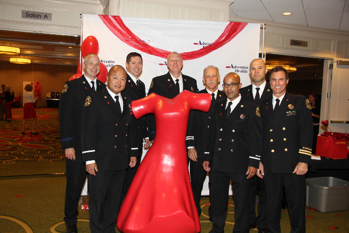 Firefighters Go Red!