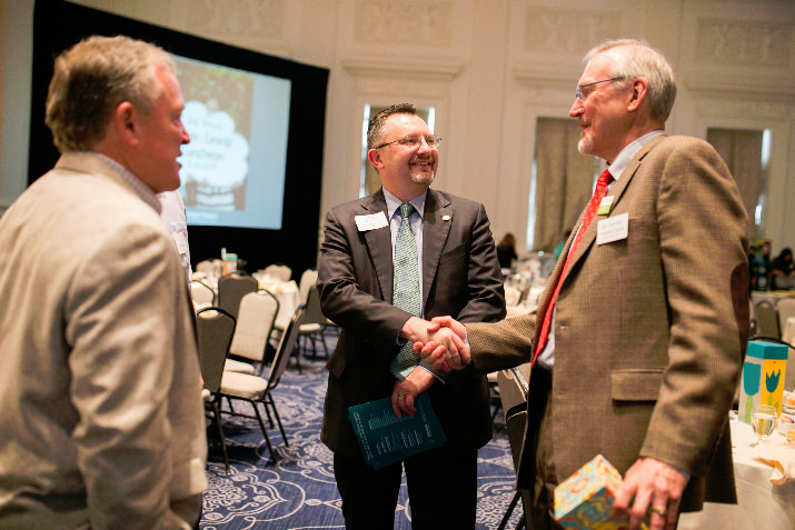 Alan Vandehey, Morrison Board Member; Todd Caldwell, Vice President-Financial Consultant, Charles Schwab & Co., Inc.; Thomas Slick, CFO Morrison Child & Family Services