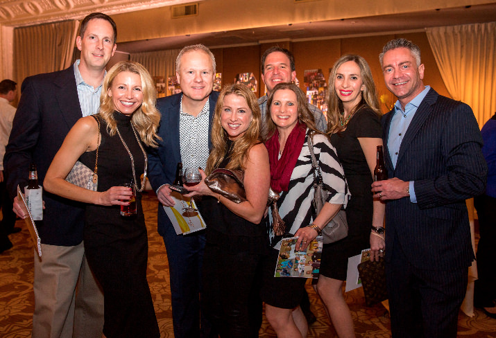 Edison supports Kip and Sara Anderson with Edison parents John and Emily Holmes, supporters Rich and Nicki Nadolny and Elma and Chad Lunak (Photo courtesy of Kerri Ann Garfield Photography)