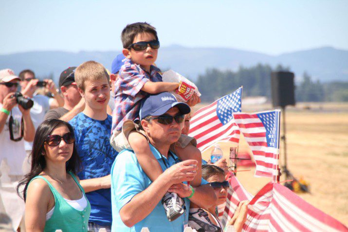 The Oregon International Air Show, a non-profit 501(c)(3) organization itself has donated more than $1.6 million to more than 500 local charities and non-profits since 1988.