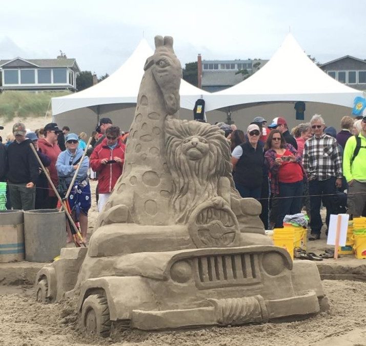 2017 Cannon Beach Sandcastle Contest Draws Big Crowds