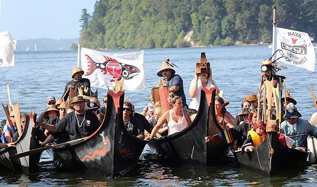 Grand Ronde Tribe Members Start Annual Canoe Journey