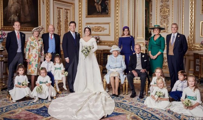 Princess Eugenie’s Official Wedding Photographs Released