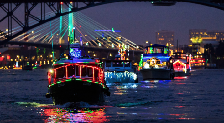 Christmas Ships Launch 64th Holiday Season With Colorful Flotilla