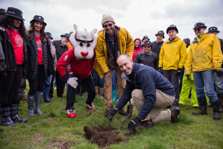 Trail Blazer “3’s for Trees” Program Hits 14,000 Trees Already