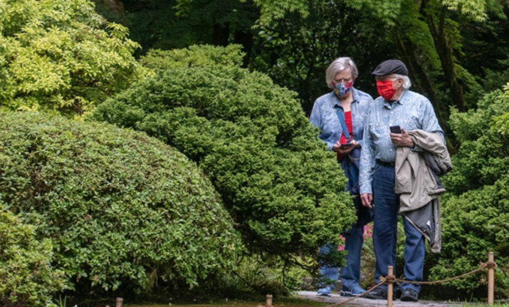 Portland Japanese Garden Reopens to Public