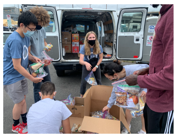 Nonprofit “Because People Matter” Hands Out Lunches to Needy People