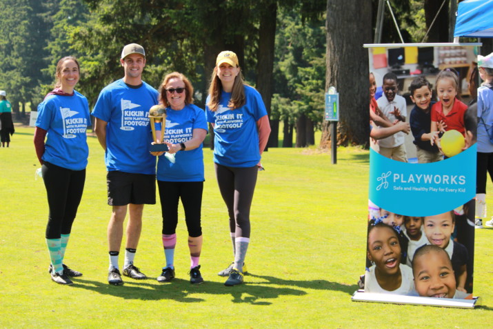 Playworks Brings Back Footgolf & Raises $23K to Help Local Kids