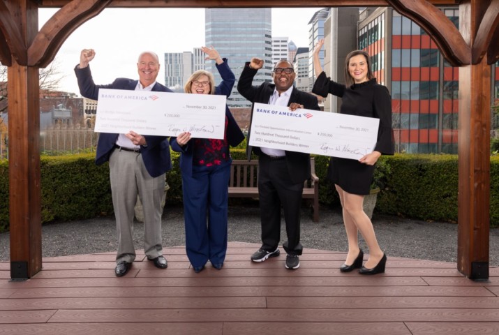 Bank of America Awards $1.4 Million to Nonprofits in 2021